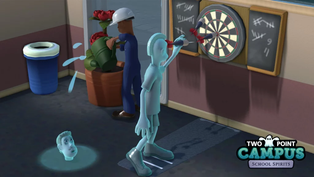 Ghosts are Headed to Two Point Campus in New 'School Spirits' DLC 7
