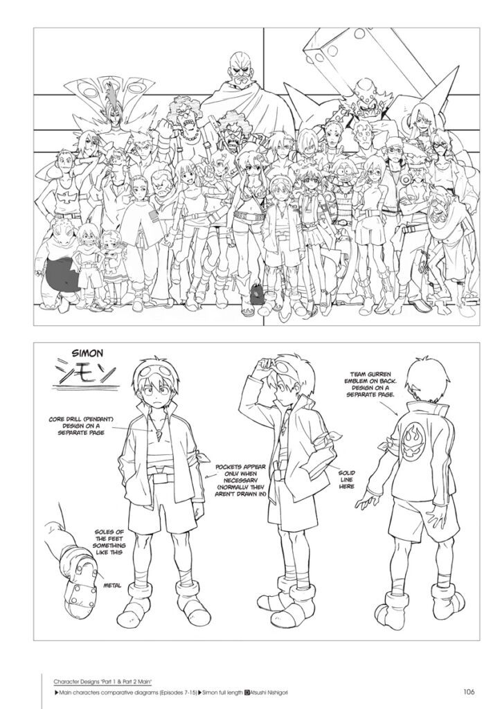 Udon to Publish 488-Page Anime Artbook - Gurren Lagann Archives 3 Udon to Publish 488-Page Anime Artbook - Gurren Lagann Archives 3