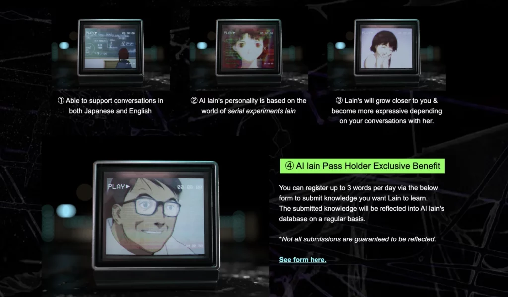Serial Experiments Lain Experimental Project, Lain AI Goes Live 2 Serial Experiments Lain Experimental Project, Lain AI Goes Live 2