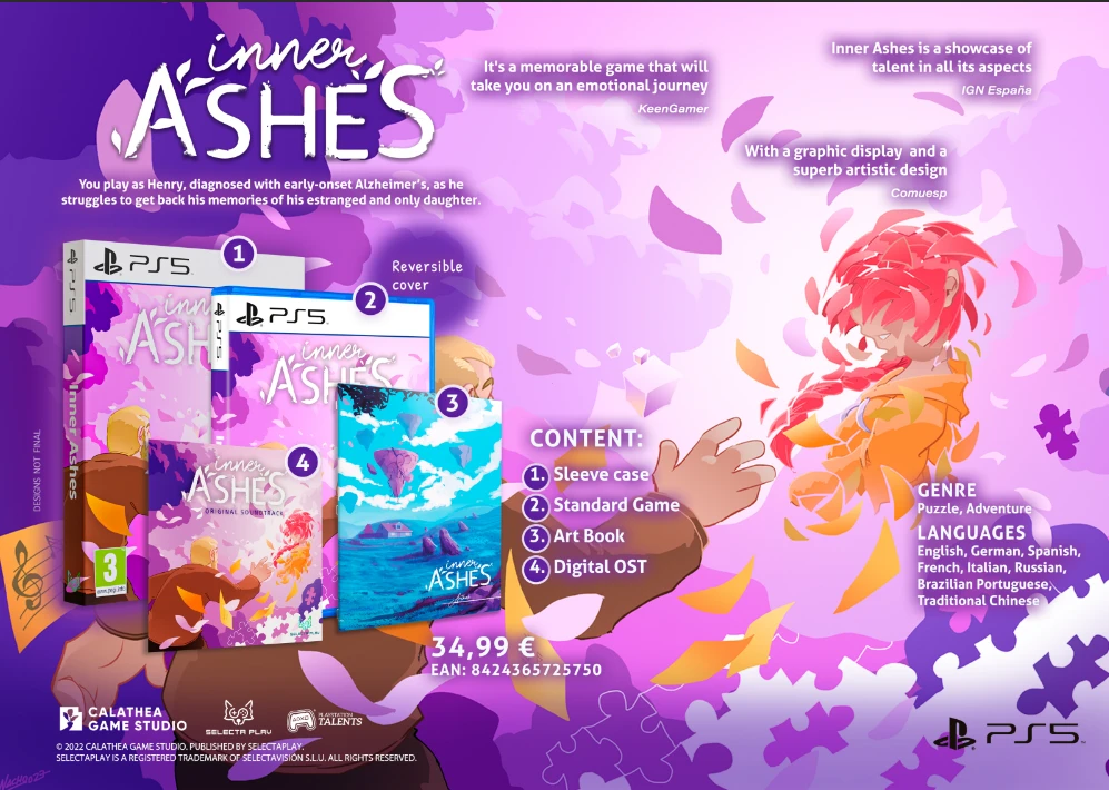 Inner Ashes PS5 Retail Boxed Edition Released in Spain and Selected Regions 1 Inner Ashes PS5 Retail Boxed Edition Released in Spain and Selected Regions 1