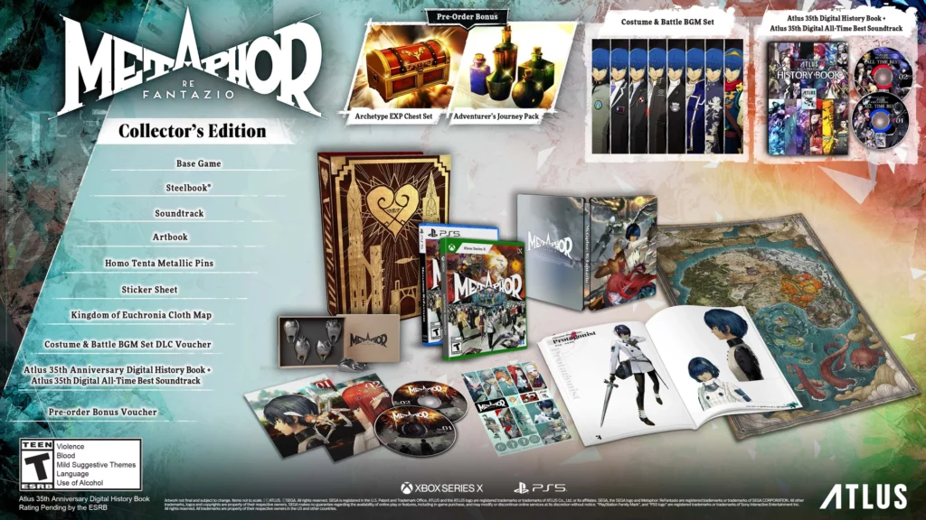 Metaphor: ReFantazio: New Key Visual, Collector's Edition, Screenshots, Information and More 1 Metaphor: ReFantazio: New Key Visual, Collector's Edition, Screenshots, Information and More 1