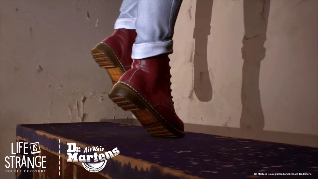 Life is Strange: Double Exposure to Feature Polaroid and Dr. Martens Product Placement 2