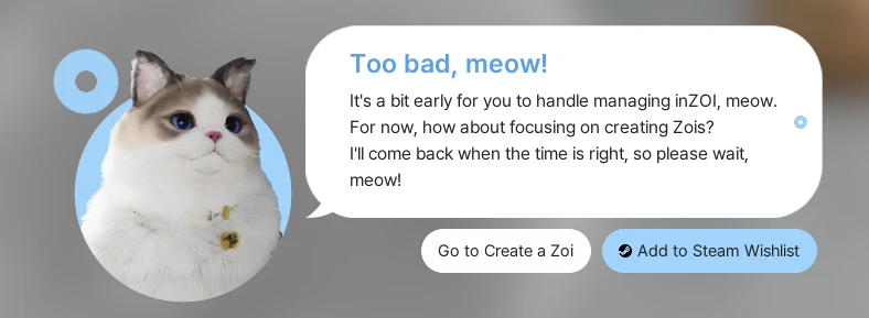 inZoi Character Studio Screenshot