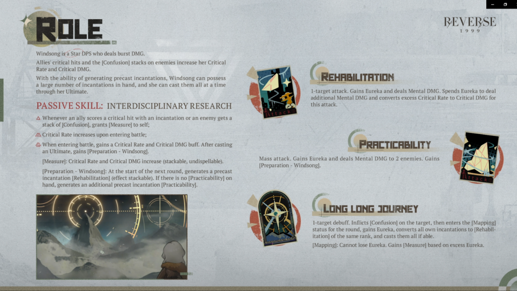 A Look at Reverse: 1999's Most Recently Released Character - Windsong 4 A Look at Reverse: 1999's Most Recently Released Character - Windsong 4