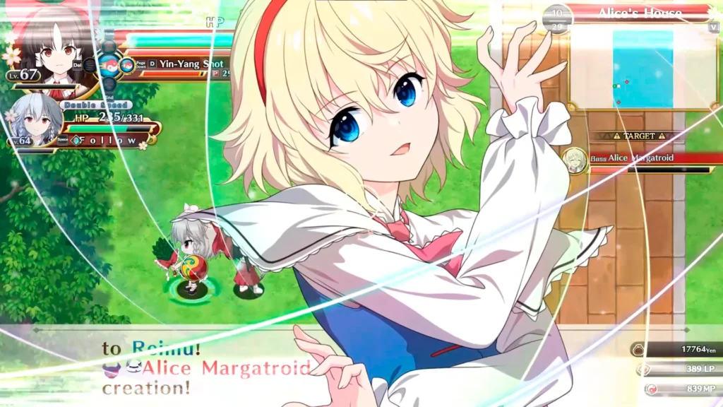Fan-Made Touhou Project Game Touhou Genso Wanderer -FORESIGHT- Now Available on PlayStation 4 and Nintendo Switch 14