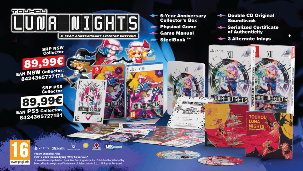 Physical Limited Editions of Touhou Luna Nights Confirmed for March 2025 1