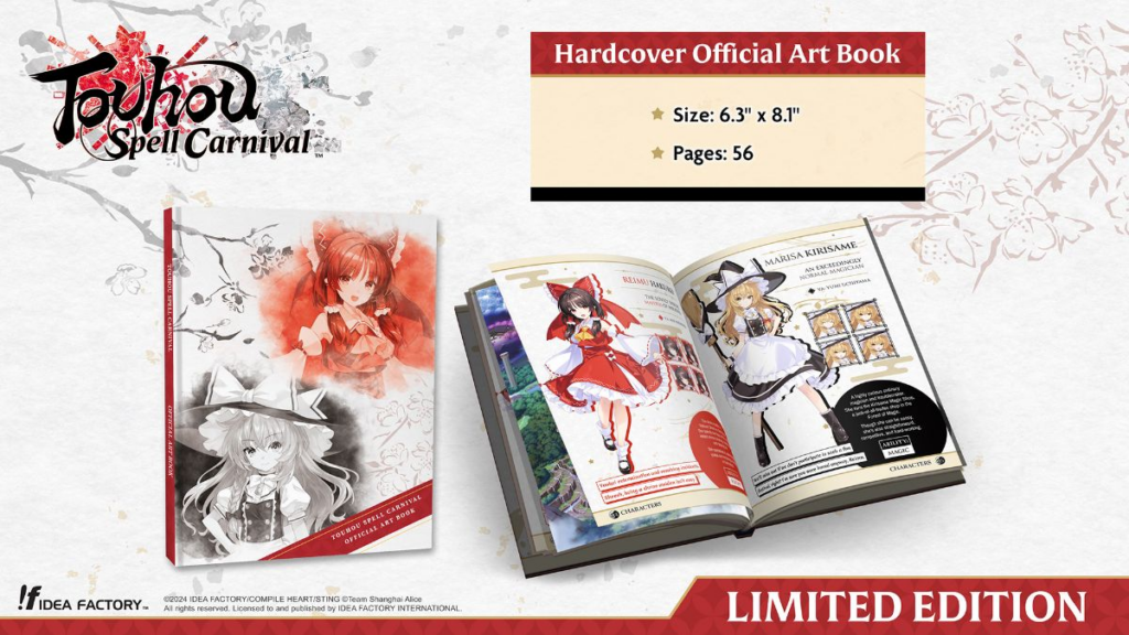 Pre-orders for Touhou Spell Carnival to Soon Open, Limited Edition Detailed 2 Pre-orders for Touhou Spell Carnival to Soon Open, Limited Edition Detailed 2