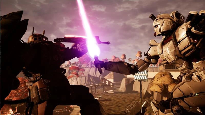 New Gundam-Themed Experience Launched in Fortnite: Gundam: Requiem for Vengeance Red vs Blue 7