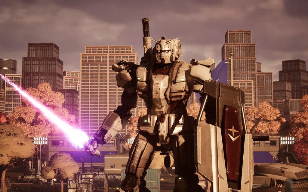 New Gundam-Themed Experience Launched in Fortnite: Gundam: Requiem for Vengeance Red vs Blue 5