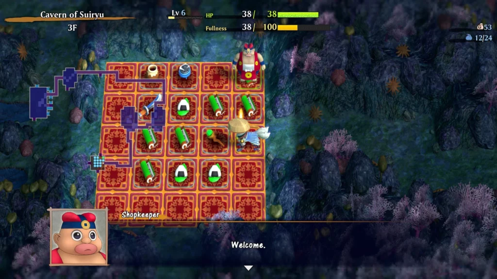 Shiren the Wanderer: The Mystery Dungeon of Serpentcoil Island Headed to PC in 2025 4
