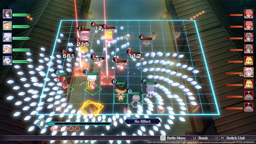 Touhou Spell Carnival - Battle Sequence