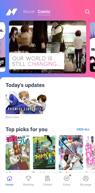 Shogakukan Launches NOVELOUS App for English Light Novels and Manga 6 Shogakukan Launches NOVELOUS App for English Light Novels and Manga 6