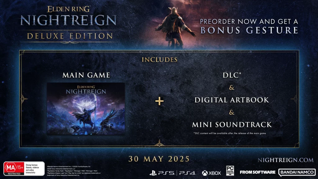 Elden Ring Nightreign Launches 30 May with Preorders Now Available 2 Elden Ring Nightreign Launches 30 May with Preorders Now Available 2