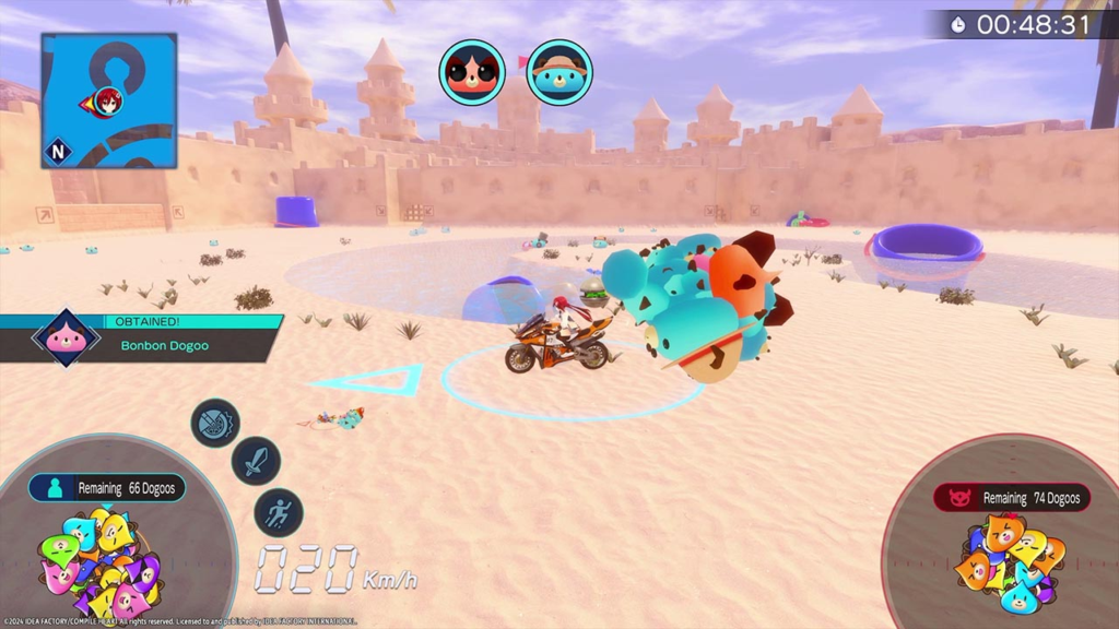 Neptunia Riders VS Dogoos 3