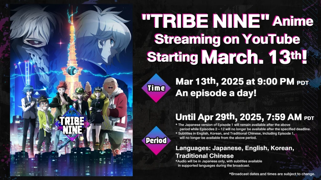 Tribe Nine Surpasses 10 Million Downloads, Celebrates with In-Game Awards, New Update and More 3 Tribe Nine Surpasses 10 Million Downloads, Celebrates with In-Game Awards, New Update and More 3