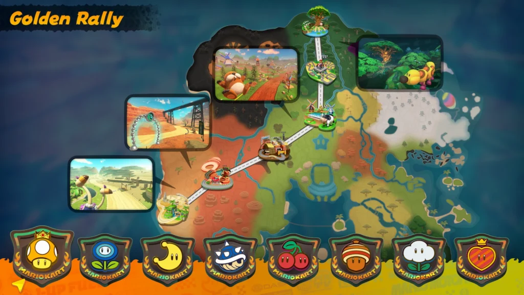 Mario Kart World to Launch with Nintendo Switch 2, Introducing Open Environments and Knockout Tour Mode 3