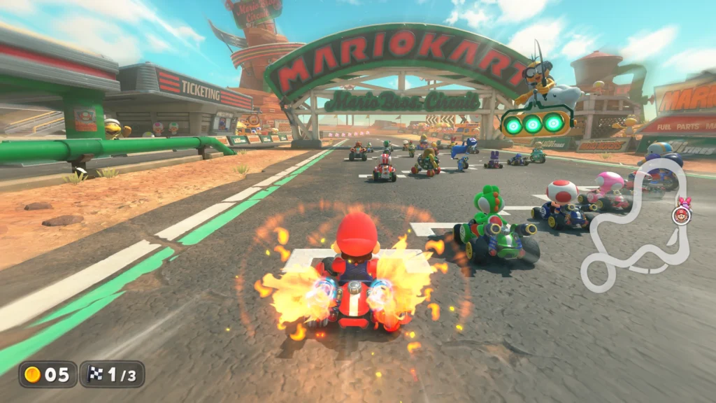 Mario Kart World to Launch with Nintendo Switch 2, Introducing Open Environments and Knockout Tour Mode 9