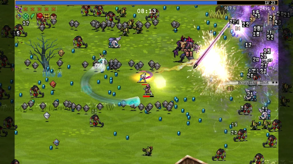 Vampire Survivors Receives Free Crossover Update Featuring SaGa Emerald Beyond Content 5