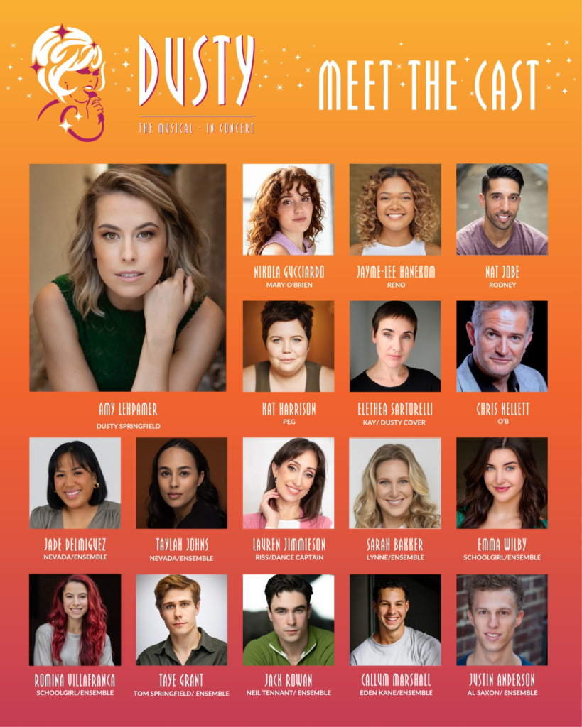 Prospero Arts Unveil Cast of Dusty The Musical - In Concert 1 Prospero Arts Unveil Cast of Dusty The Musical - In Concert 1