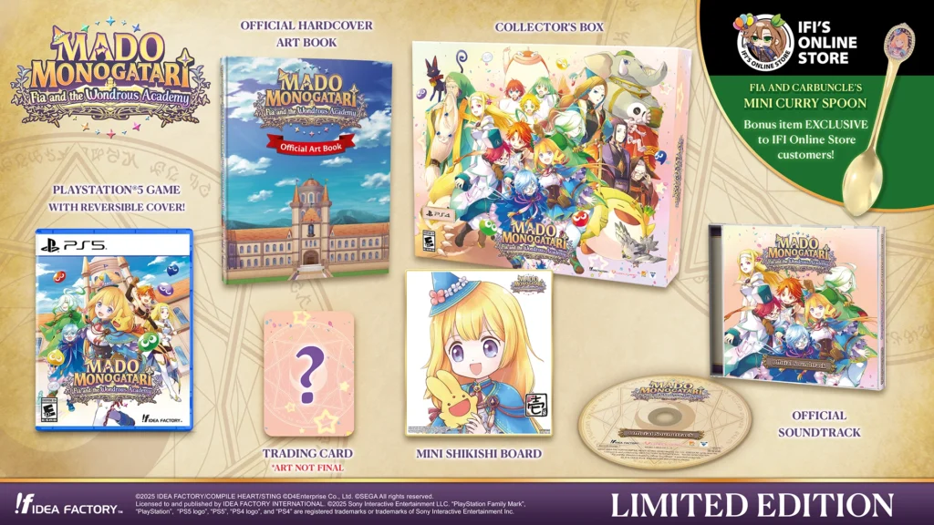 Mado Monogatari: Fia and the Wondrous Academy Launches for PS4, PS5, and Nintendo Switch on July 29 12 Mado Monogatari: Fia and the Wondrous Academy Launches for PS4, PS5, and Nintendo Switch on July 29 12
