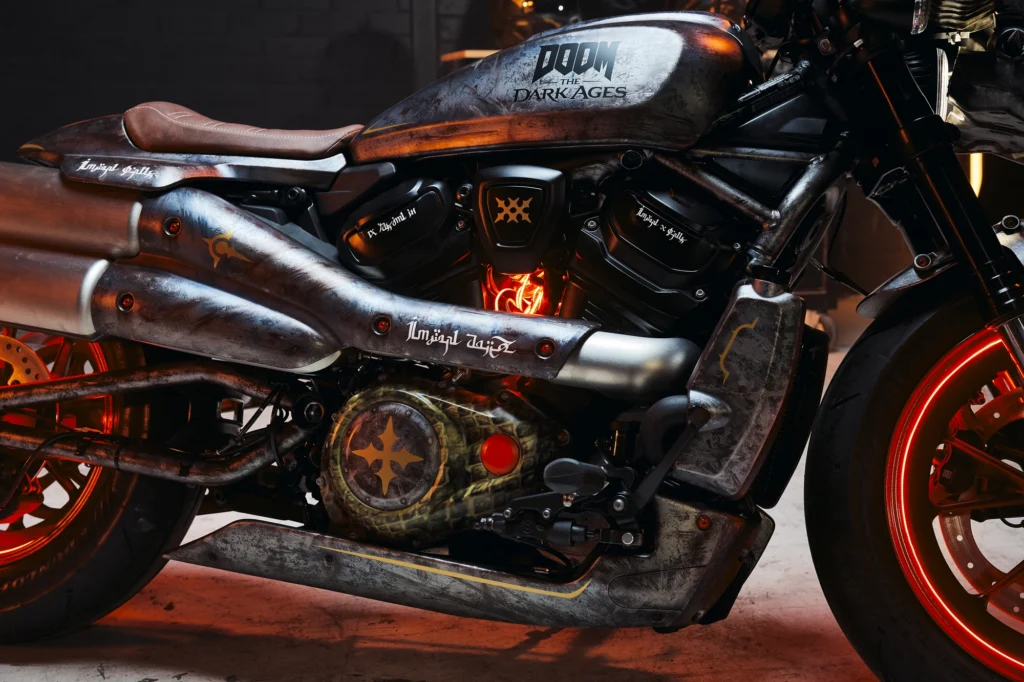 Bethesda Unveils Custom DOOM: The Dark Ages Harley-Davidson Motorcycle Ahead of Game Launch 1 Bethesda Unveils Custom DOOM: The Dark Ages Harley-Davidson Motorcycle Ahead of Game Launch 1
