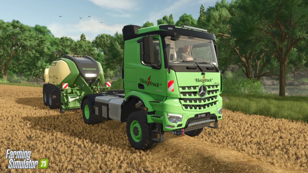 Farming Simulator 25 Teams Up with Daimler Truck AG for Mercedes-Benz Trucks Pack 1 Farming Simulator 25 Teams Up with Daimler Truck AG for Mercedes-Benz Trucks Pack 1