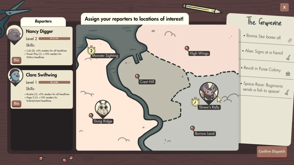 Media Circus Announced by Papercoda Games, a Satirical Newspaper Strategy Game 2 Media Circus Announced by Papercoda Games, a Satirical Newspaper Strategy Game 2